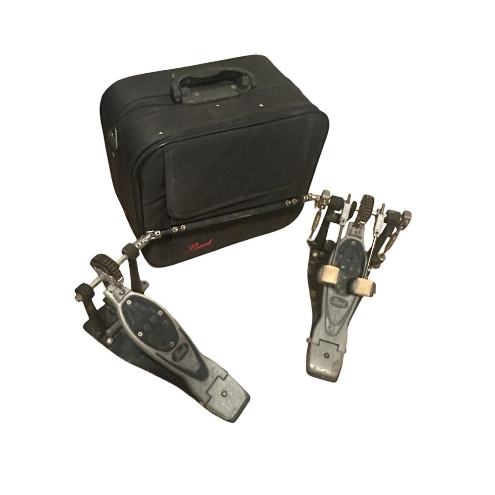 Pearl P2002C PowerShifter Eliminator Chain-Drive Double Bass Drum Pedal W/ Case
